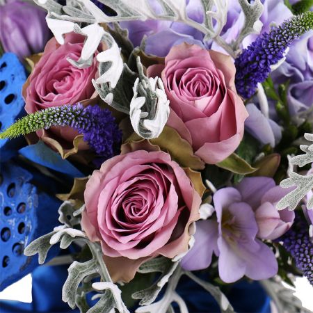 Buy delicate bouquet ''Purple Dawn'' with delivery to any destination