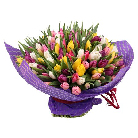 Bouquet Of the 101 tulips