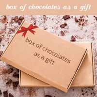 Product Box of chocolates as a gift